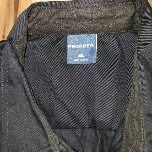 NWT Proper 3XL Navy Uniform Style Top - Picture 5 of 13